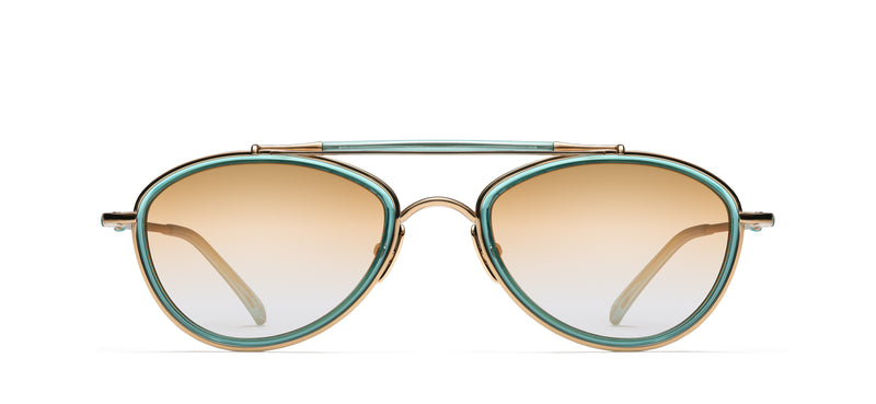 RMNYC 7000 in gold / turquoise crystal 403