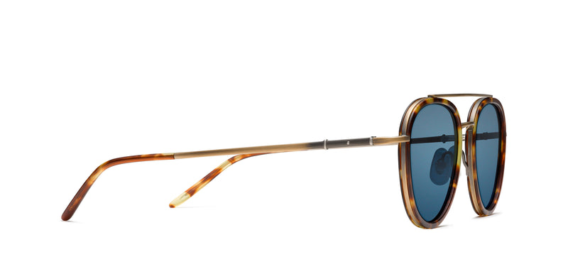 RMNYC 794 in antique gold / matte mottled tortoise 379